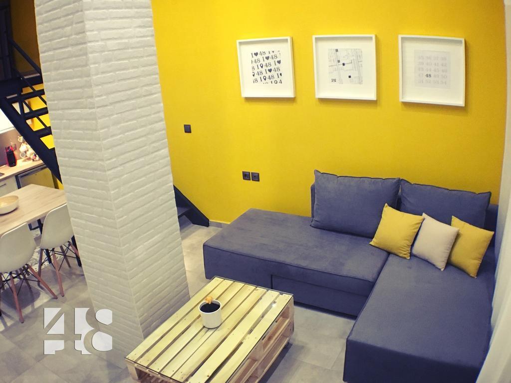 Apartmán 48 Downtown Lofts Néa Péramos Exteriér fotografie