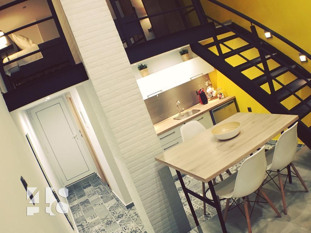 Apartmán 48 Downtown Lofts Néa Péramos Exteriér fotografie