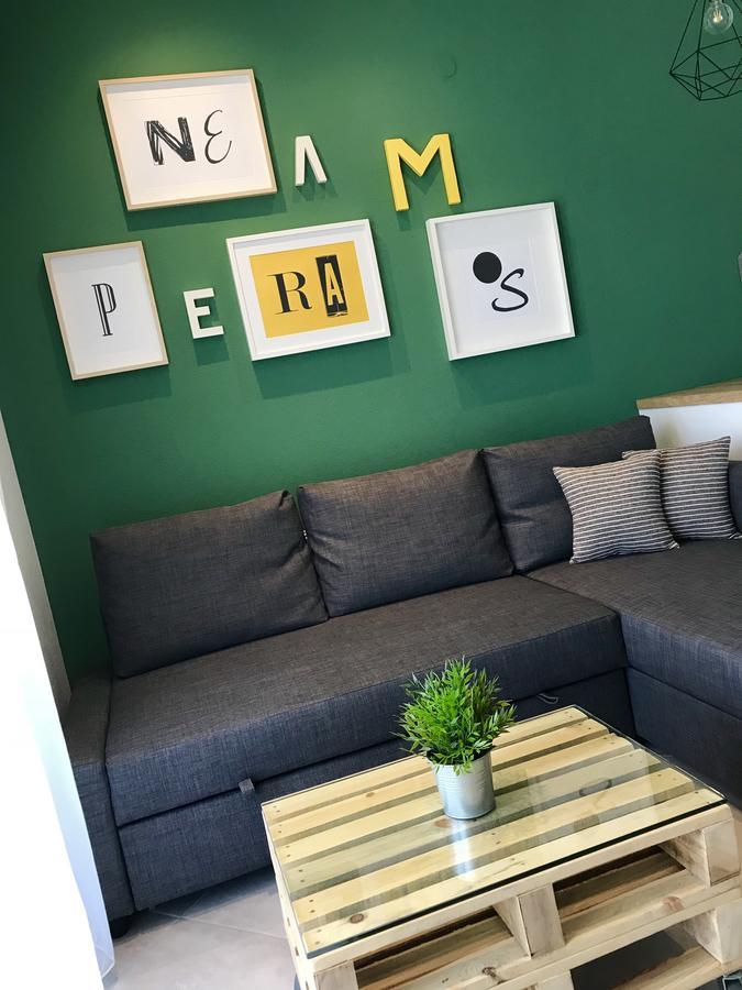 Apartmán 48 Downtown Lofts Néa Péramos Exteriér fotografie
